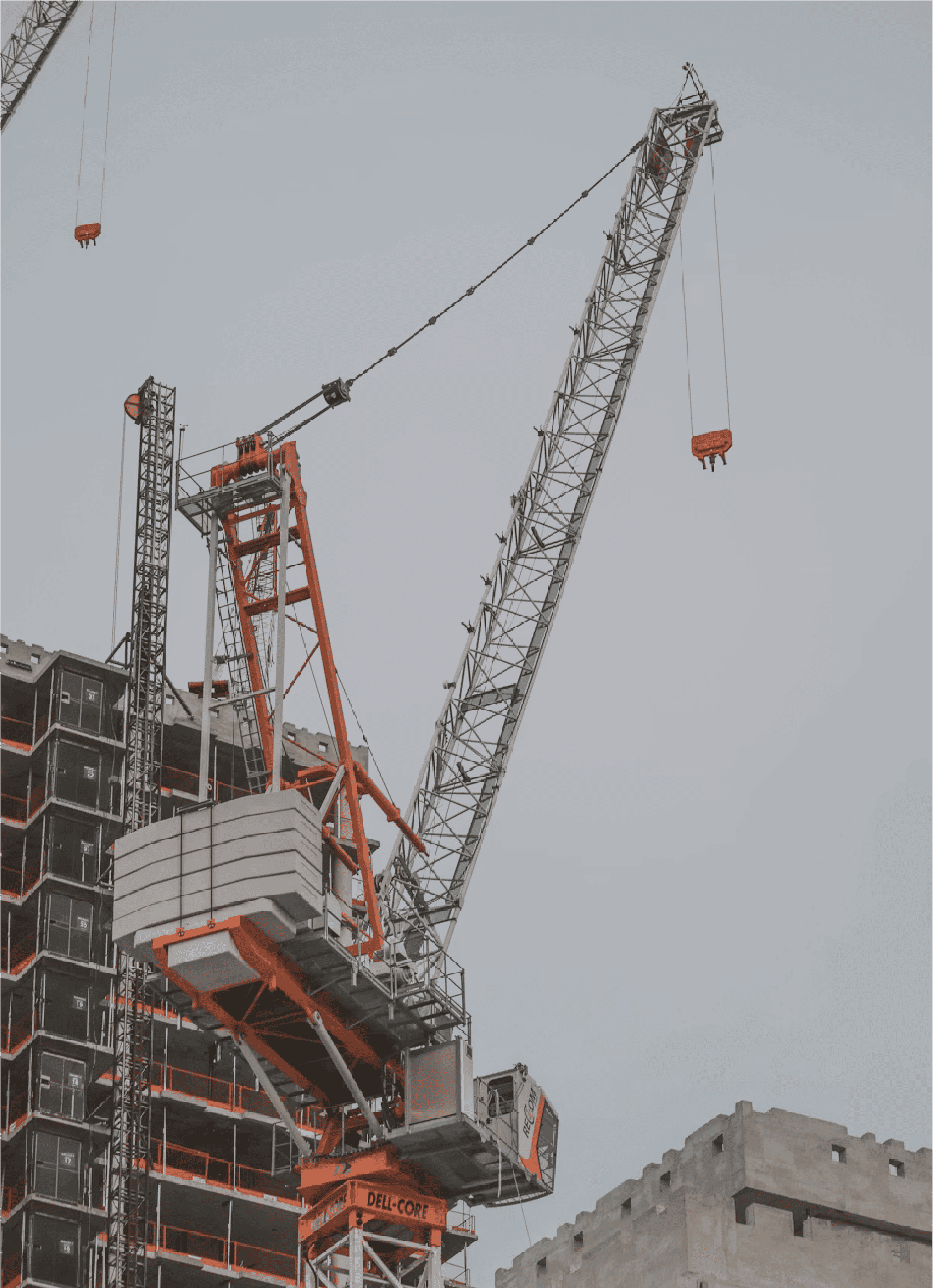 Construction crane image